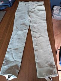 Pantaloni equitazione ragazzina
