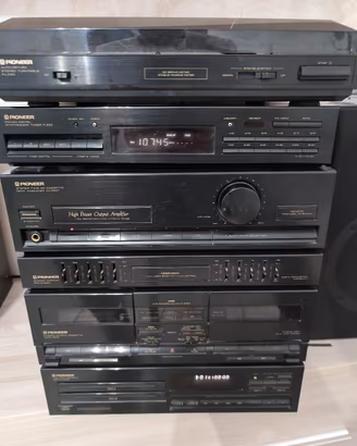 Stereo Pioneer XD-Z53T +ricambi giradischi 