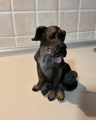 Cane da collezione in resina