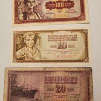 Jugoslavia monete banconote