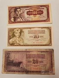 Jugoslavia monete banconote