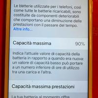 Iphone 6 oro 16 GB Batteria nuova