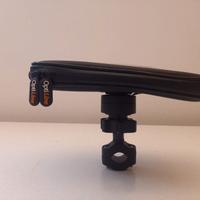 Porta Smartphone Con Smorzatore Vibrazioni + Cover