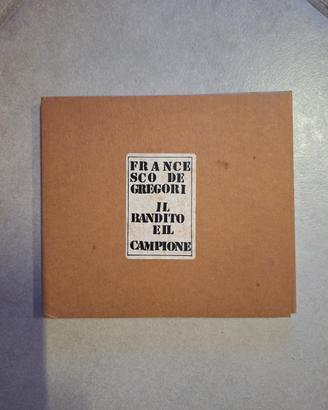 CD francesco degregori il bandito e il campione