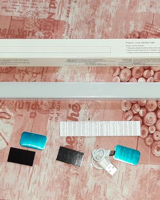 lampada crepuscolare  ricarica usb 