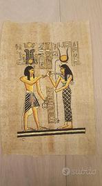 Disegno su autentico papiro egiziano