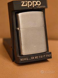 Zippo Vintage satinato anni 90