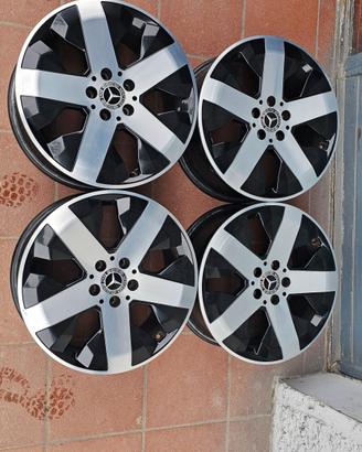 4 cerchi 18 originali Mercedes classe A B C E Cla 