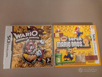 lotto 2 giochi nintendo 3ds-Ds Wario e Mario 