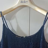 Abito ricami perline Luisa Spagnoli 