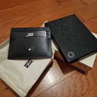 Porta carte di credito x6 montblanc pocket holder 