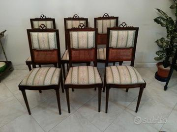 SET DI 6 SEDIE
