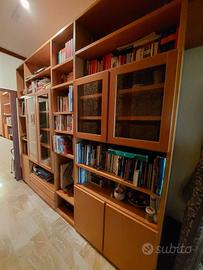 Libreria con vetrinette