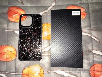IPhone 15 Pro Max custodia in carbonio MagSafe