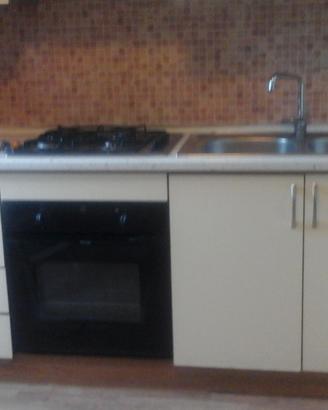 Cucina con forno elett Frigo2porte lettoa cassetto