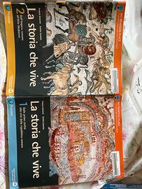 Libri “LA STORIA CHE VIVE” vol. 1 e 2