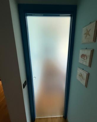 porta scorrevole scrigno di vetro