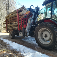 Rimorchio forestale Mattedi