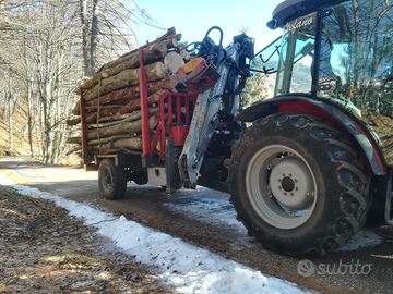 Rimorchio forestale Mattedi