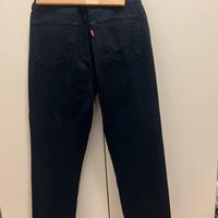 Jeans donna nero, Levi’s 501 con bottoni