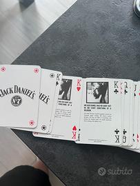 Carte da gioco jack daniels nuove