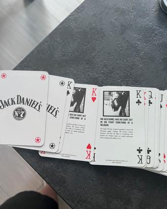 Carte da gioco jack daniels nuove