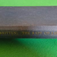B.Britten  The rape of Lucrezia opera full score