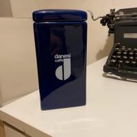 Caffè Danesi barattolo caffe in ceramica nuovo