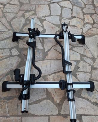 portapacchi originale Mercedes + 2 portabili Thule