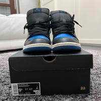 jordan 1 high nere e blu