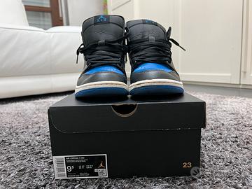 jordan 1 high nere e blu