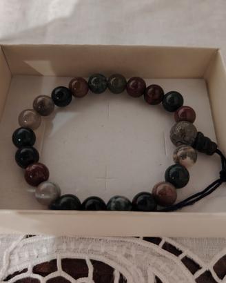 bracciale in perle di ambra 