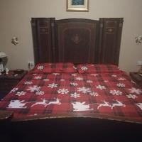 Letto Matrimoniale in Ferro Battuto Vintage '900
