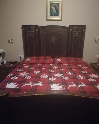 Letto Matrimoniale in Ferro Battuto Vintage '900