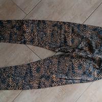 Leggings leopardato