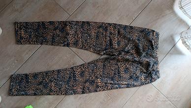 Leggings leopardato