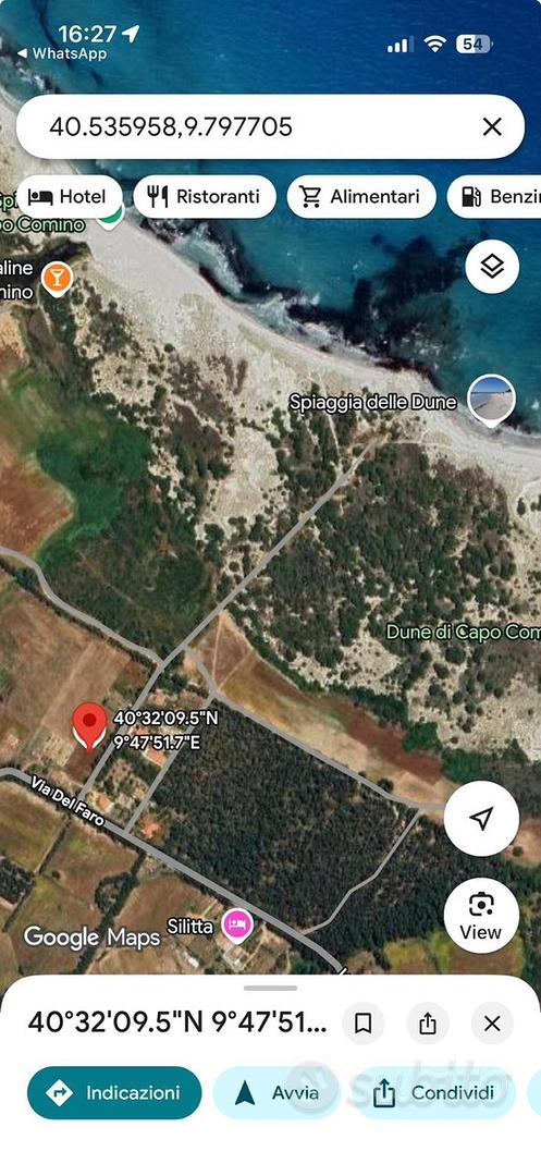 Capo Comino Terreno a due passi dal mare. - Vista 2