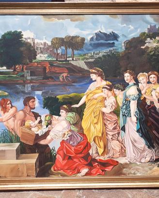 Vecchio grande quadro copia da Bourdon