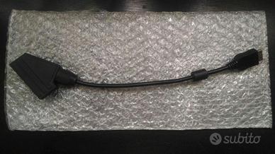 Cavo Video Scart DisplayPort x Wii , Ps3, Xbox 360