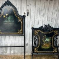 Letti antichi in ferro e madreperla