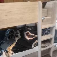 letto a castello on legno