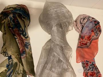 6 pashmine variopinte