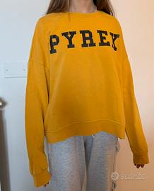 Felpa ragazza Pyrex 14-16  polsino un po’ scucito