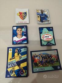 Lotto 117 figurine album Champions League ed. Topp