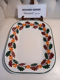 RICHARD GINORI "Mondovi" Gio' Ponti piatto portata