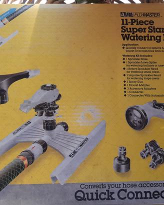 Kit completo per innaffiare