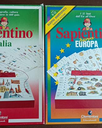 Giochi da tavolo anni 90 Clementoni