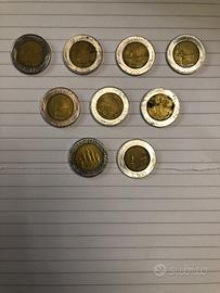 Monete da 500 lire
