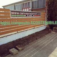 Kit recinzioni legno composito WPC