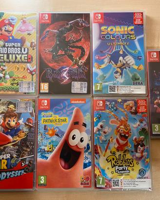 Giochi nintendo switch